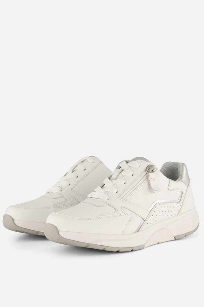 Gabor Rollingsoft Sneakers wit Leer