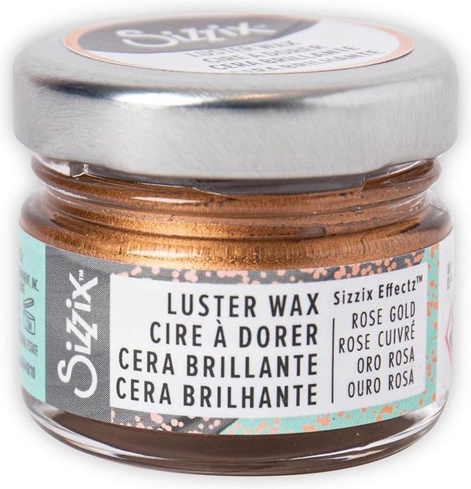 Sizzix Glans wax - Metallic effect - 20ml - Rose Gold
