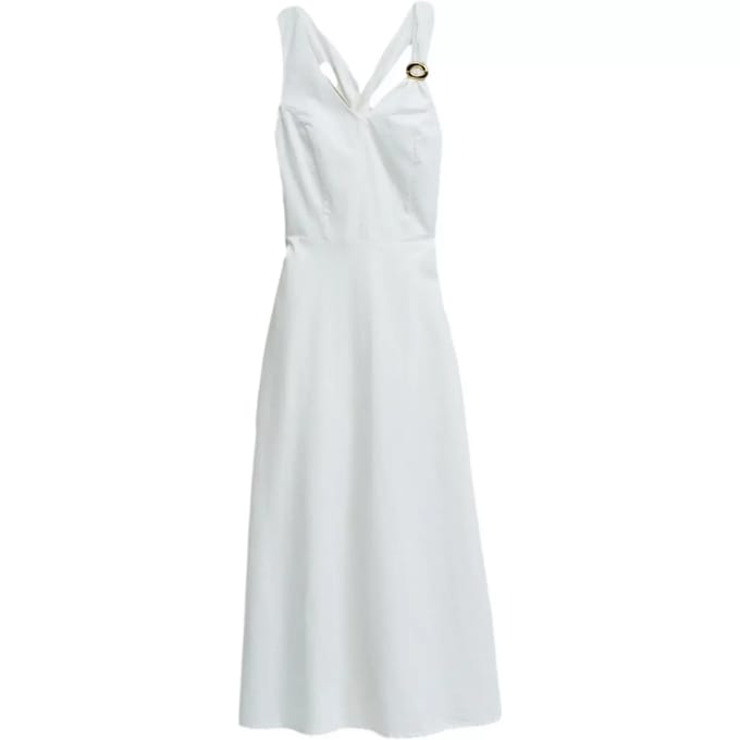 Linnen damesjurk Salsa Jeans Midi