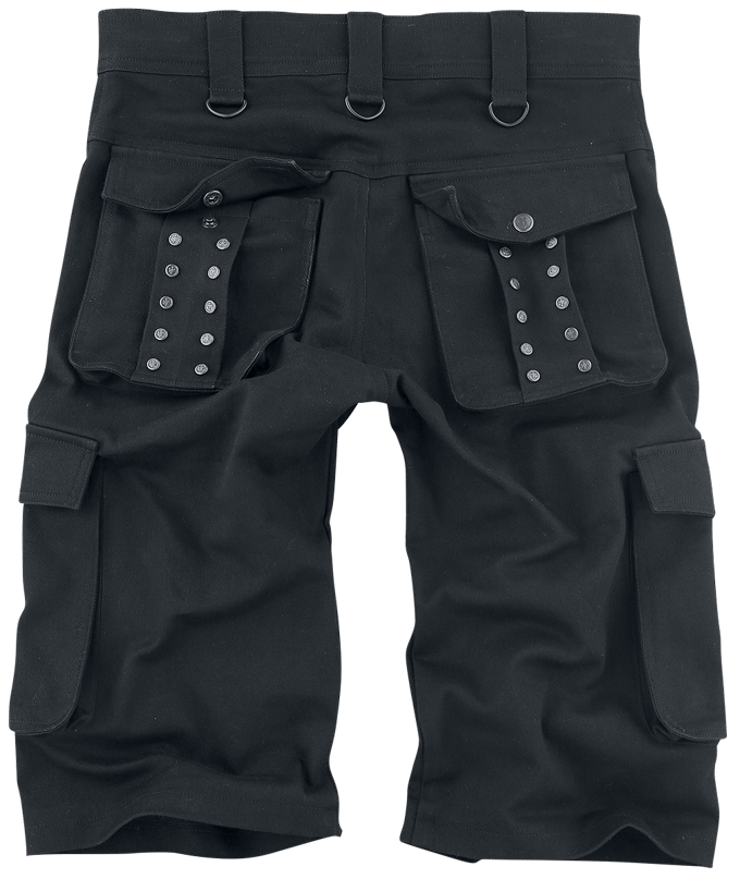 Gothicana by EMP - Gothic Shorts - Saviour - M tot XXL - voor Mannen - zwart