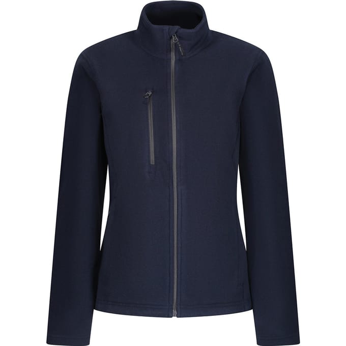 Regatta Dames/Dames Eerlijk Gemaakt Gerecycleerd Fleece Jasje (Marine)