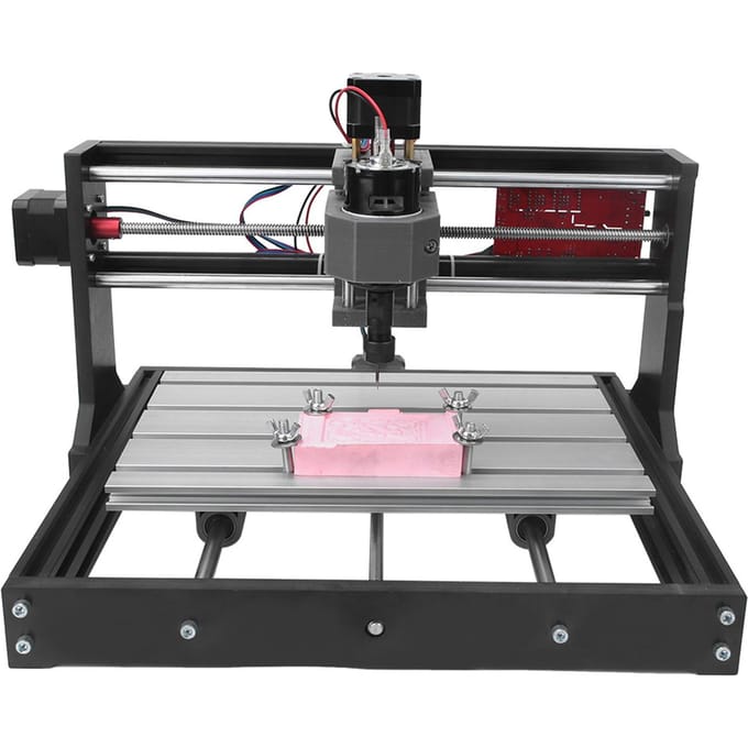 CNC 3018 ProMini Graveermachine DIY Router Kit voor Plastic Hout Acryl 110?240V gray