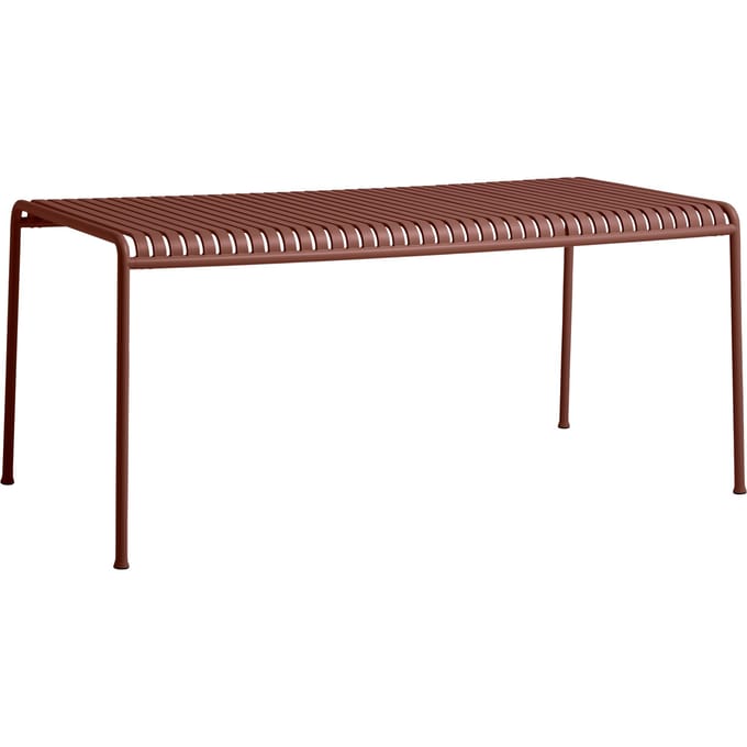 HAY Palissade tafel - 170 x 90 cm - iron red