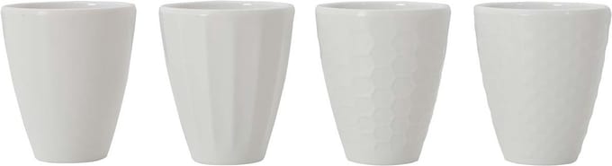 Gimex - Royal Line - Eierdop Hoog - Ivory - 4 Stuks