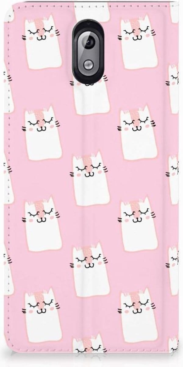 Nokia 3.1 (2018) Hoesje maken Sleeping Cats