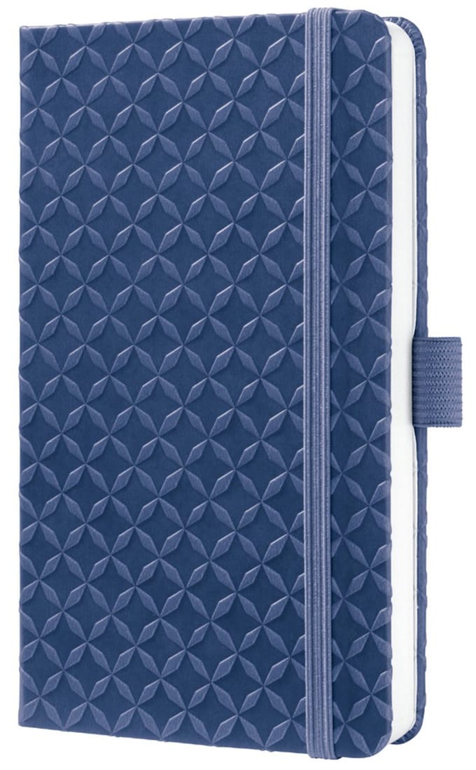 Notitieboek kunstleer indigo blauw A5-formaat