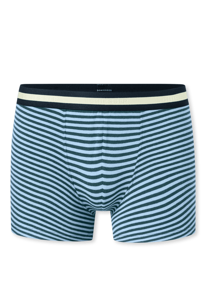 Shorts, set van 3, met streepjes, groen/blauw - 95/5 176