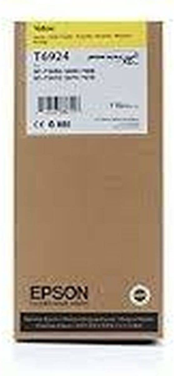 Epson T692400 - Inktcartridge / Geel