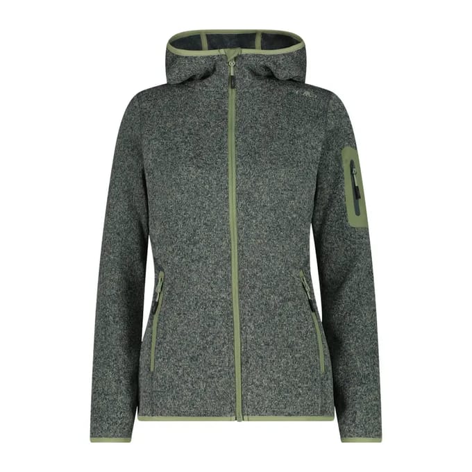 Dikke gebreide hoodie dames CMP Knit-Tech