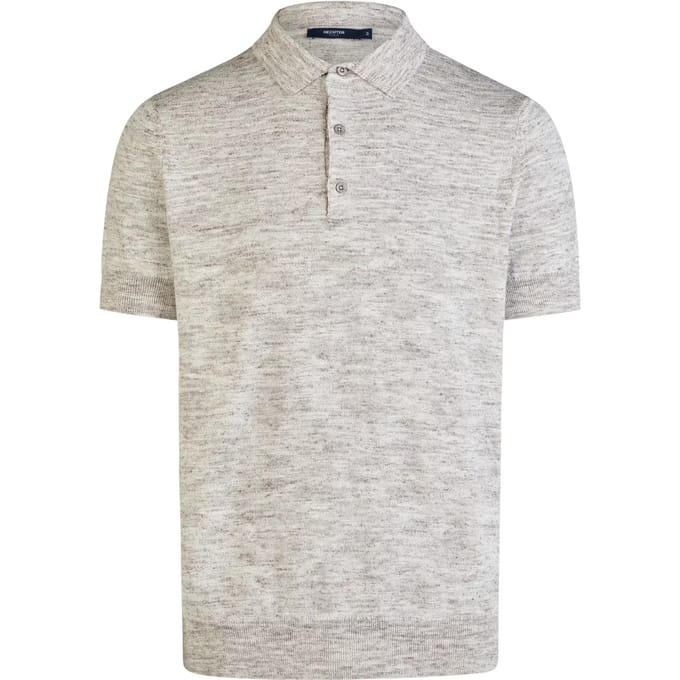 Gebreid poloshirt Hechter