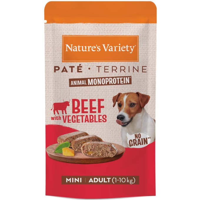 8x150g Rundvlees Original Paté Nature's Variety Hondenvoer