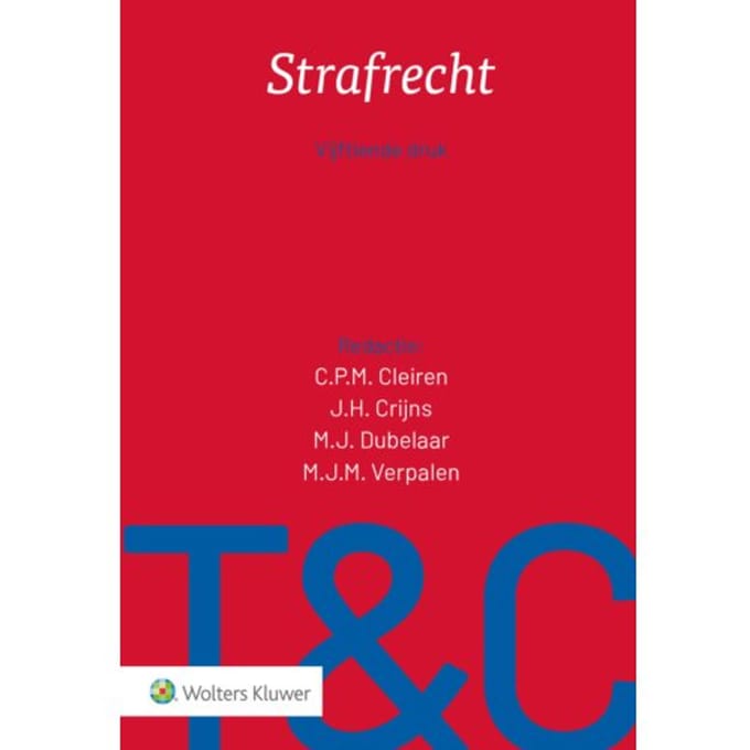 Strafrecht - Tekst & Commentaar