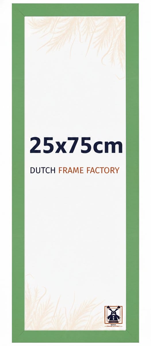 Fotolijst 25x75 cm - MDF - Groen - Benno