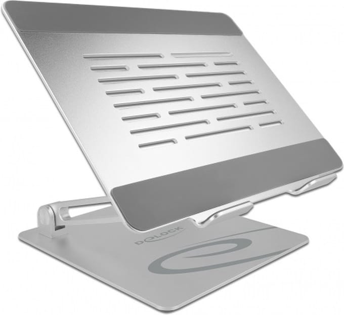 DeLOCK premium notebookstandaard met verstelbaar design / aluminium