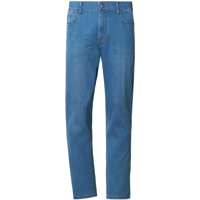 Jan Vanderstorm herren Jeans Met Lage Taille - 76 - blauw - Plus Size