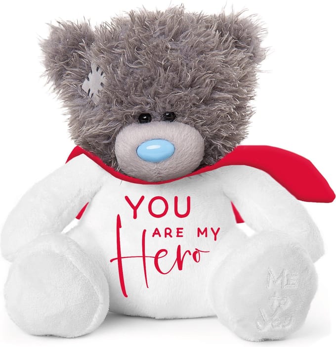 Knuffel - Beer - You are my hero - 11cm*