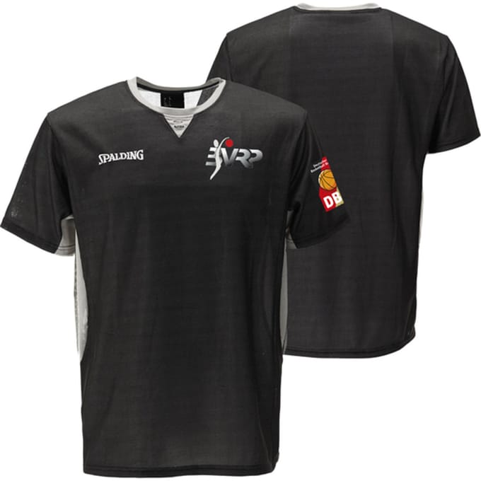 Spalding Offizielles Bvrp Referee T-shirt Zwart