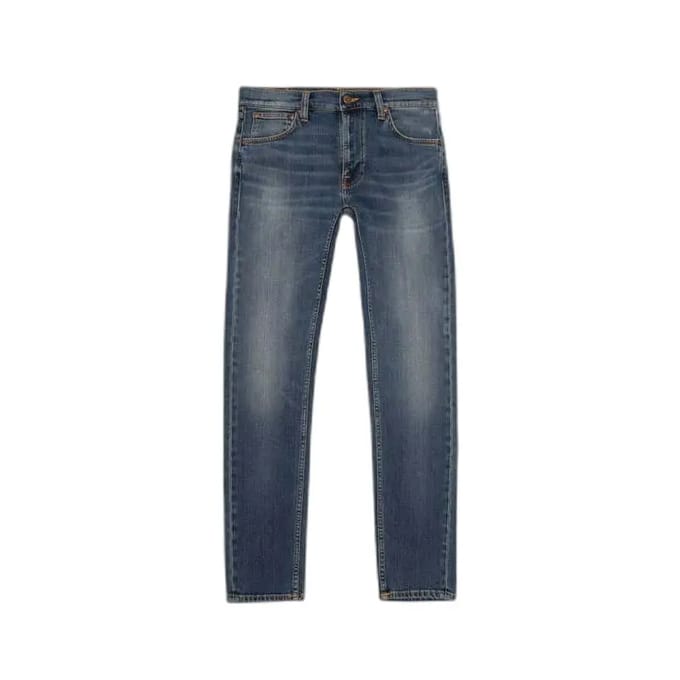 Nudie Jeans Lean Dean Spijkerbroek Blauw 32 / 32 Man