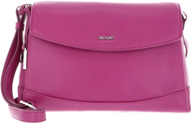PICARD Leren schoudertas Really Shoulder Bag Fuchsia paars