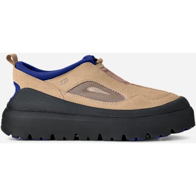 UGG® Heritage Utility Axoid Trainer in Sand/Regal Blue, Size 7, Suede/Polyester
