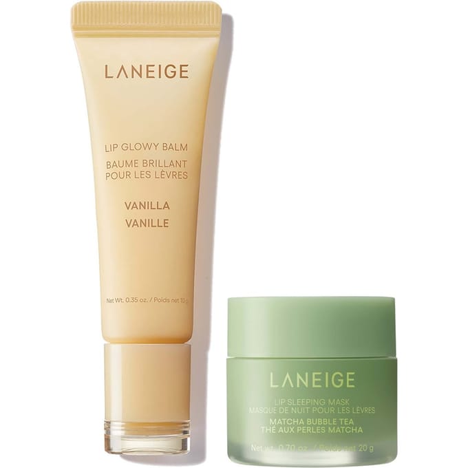 LANEIGE The Sweet Vanilla Matcha Lip Duo