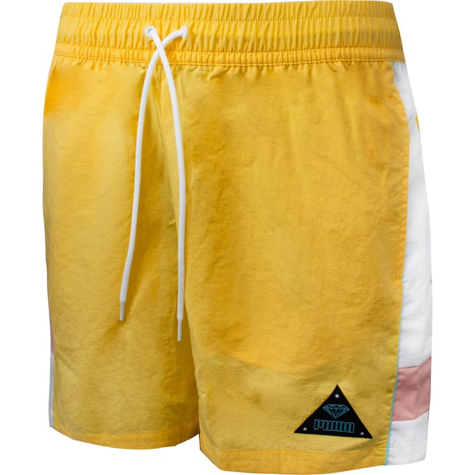 Puma x Diamond Supply Shorts Heren Casual Gele Broek 578237 65