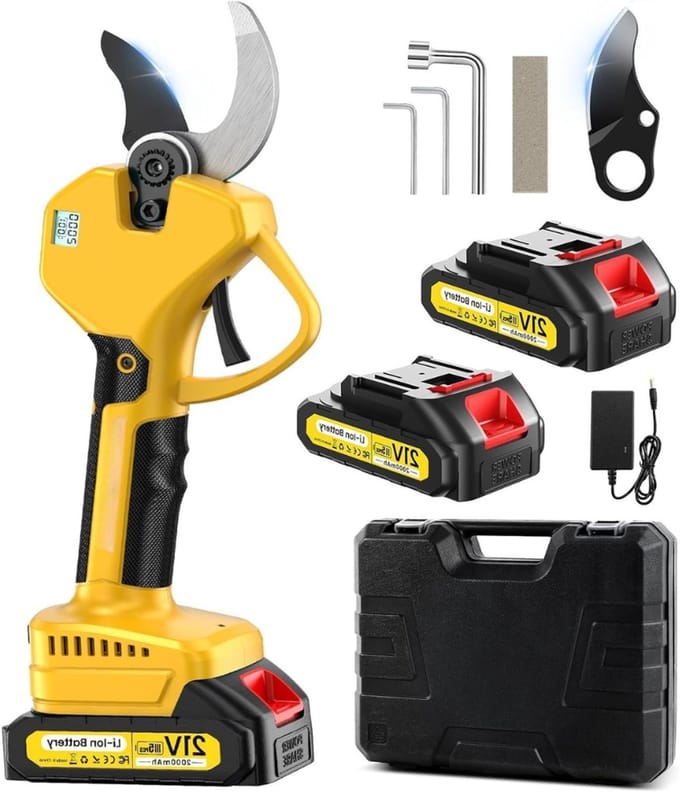 CRLYN® Accu Snoeischaar - Elektrische Takkenschaar - Heggenschaar