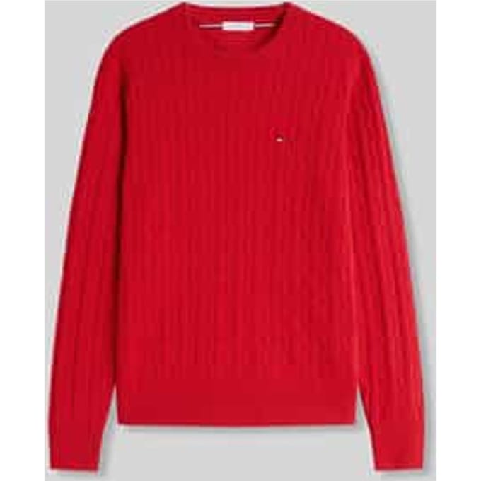 regular fit pullover van puur katoen