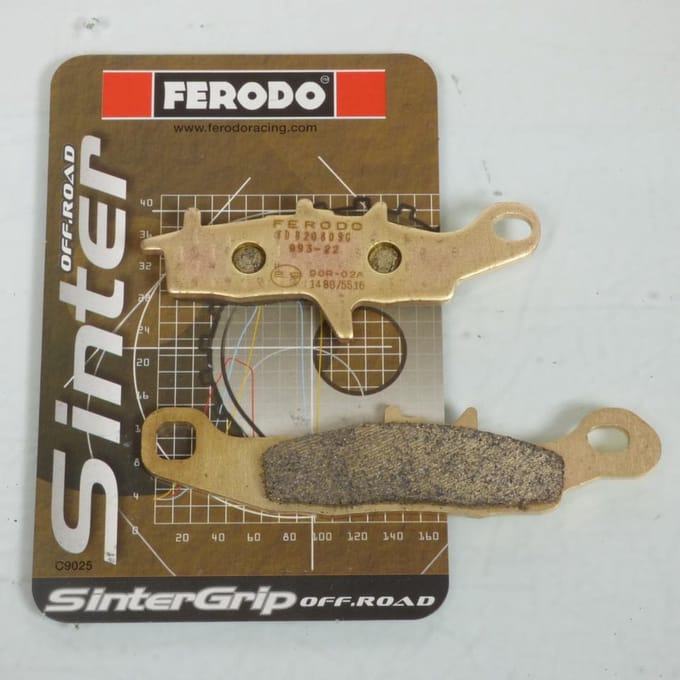 Plaquette de frein Ferodo pour Quad Kawasaki 700 KFX V-force 2004 à 2011 AVD Neuf