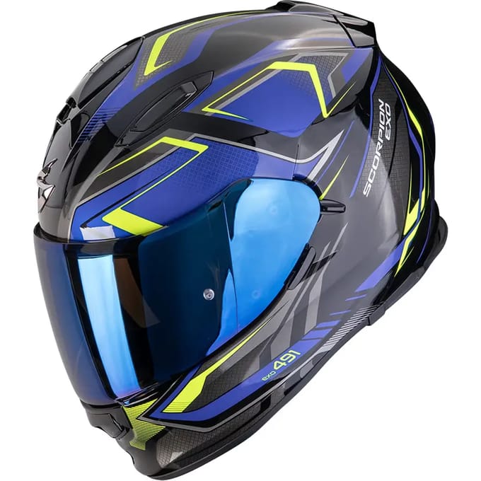 Volle motorhelm Scorpion Exo-491 Zumo