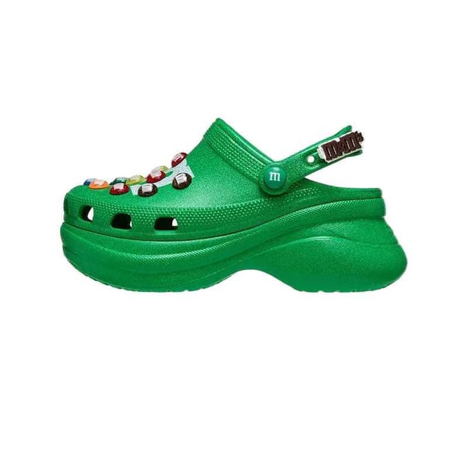 Crocs Classic Bae Sabot M&M'S (aux femmes) 37-38 green