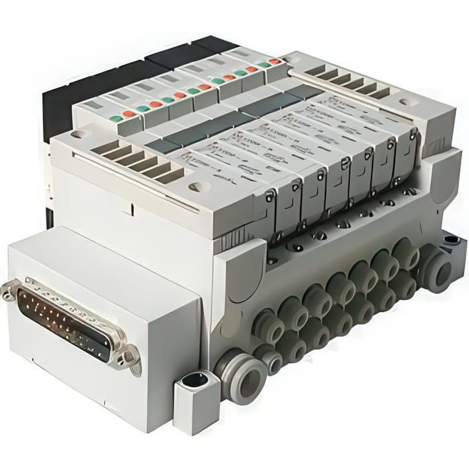 SMC Ventieleiland D-Sub 6-mm Insteek - VV5Q11-08C6FU0-Q