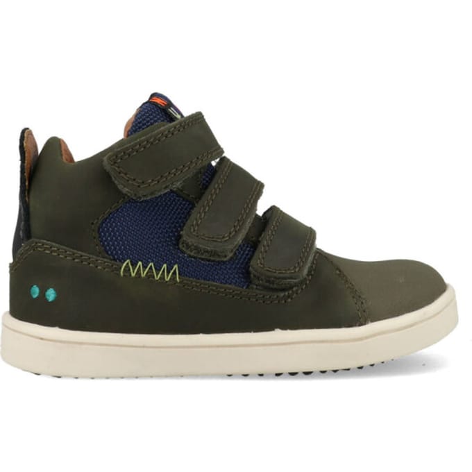 Patrick Pit Hoge Sneakers Jongens Blauw Groen