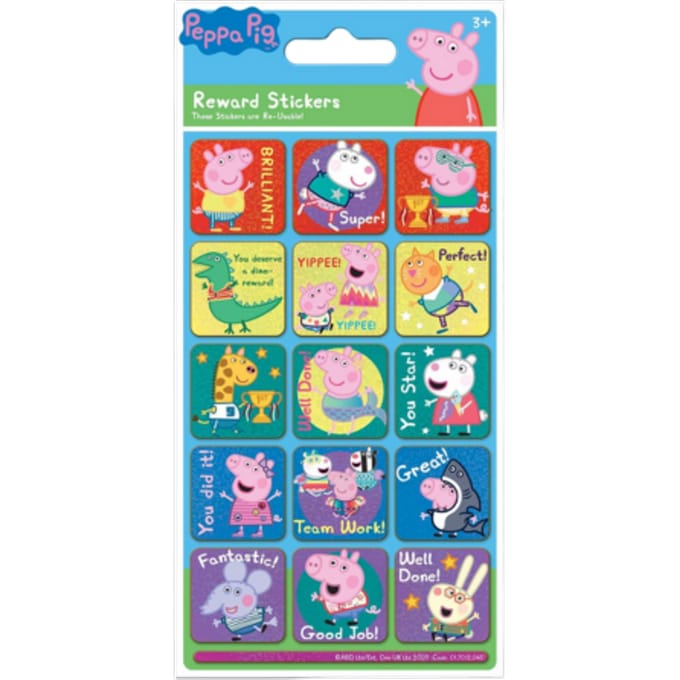 Peppa Pig Rainbow Reward Stickers