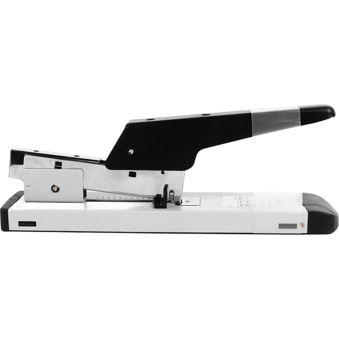 Nietmachine Grote Capaciteit Metaal Desktop Handheld Papiernietmachine Gereedschap voor Kantoor School white
