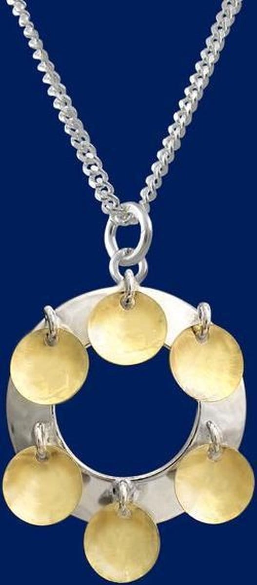AuBor ®. Hanger. Zilver. Risku 21 mm.