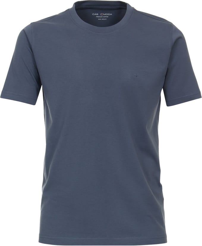 CASA MODA comfort fit heren T-shirt - blauw