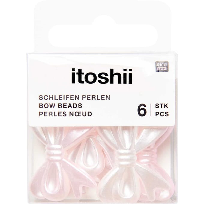 itoshii Kralen set "Boogje", parelroze