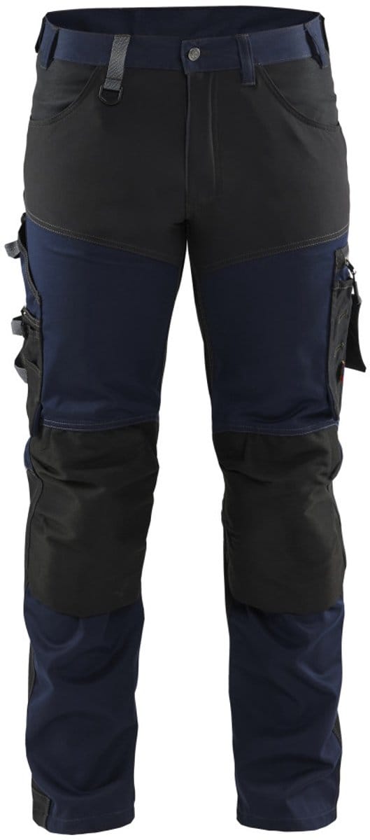 Blaklader 1799-1860 Werkbroek met Stretch - Donker marineblauw/Zwart - D96