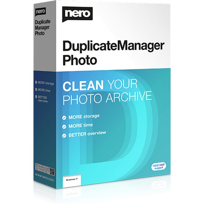 Nero DuplicateManager Photo - 1 Apparaat - Engelstalig - Windows Download