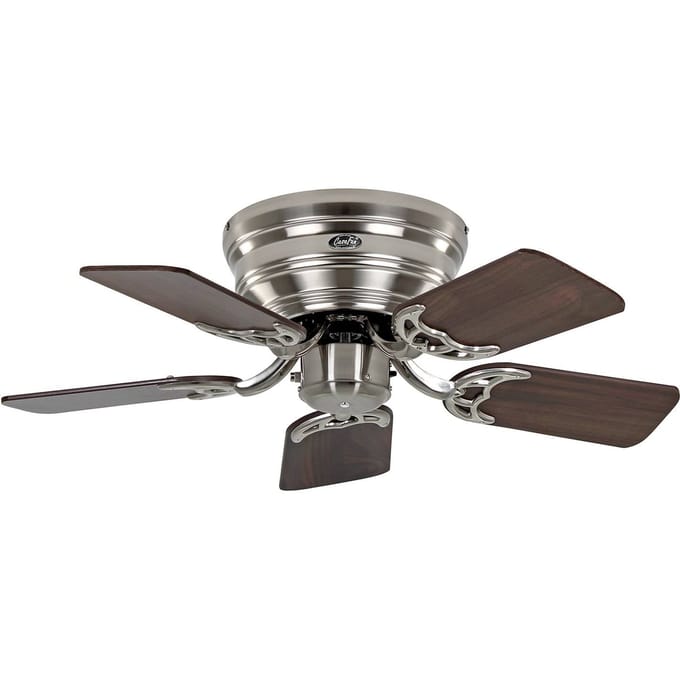 CasaFan Ventilator Classic Flat III geborsteld chroom 75 cm