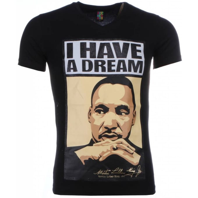 Local Fanatic T-shirt martin luther king i have a dream print