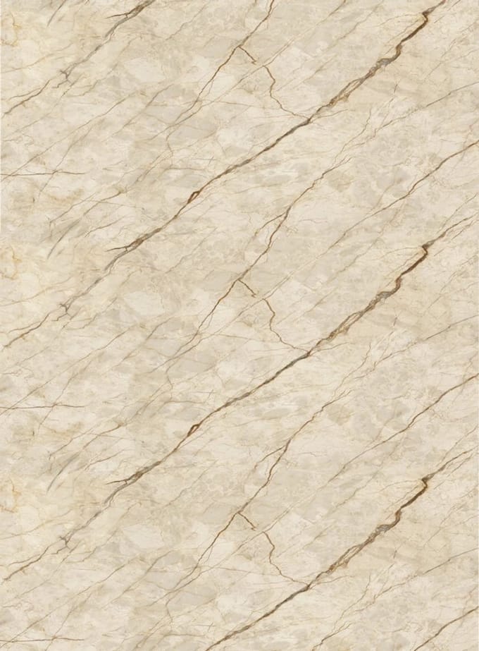DutchLine - SPC Wandpaneel - Bolzono Beige Marmer Glans