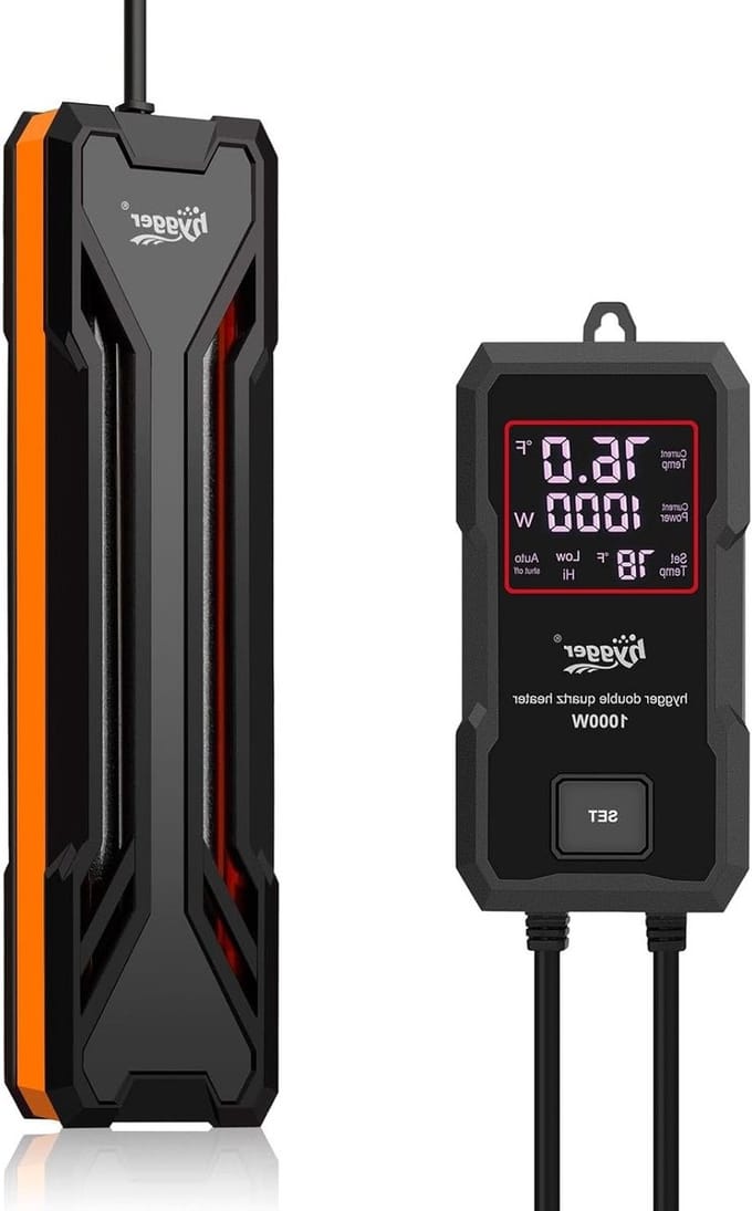 Aquariumverwarming met LED-display, Digitale Temperatuurregeling en 1000W Duikverwarming voor Optimale Watertemperatuur