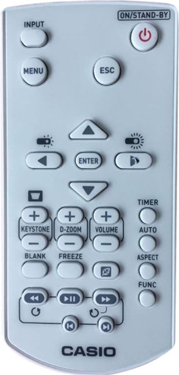 Casio YT-141 compatibele Beamer Afstandsbediening