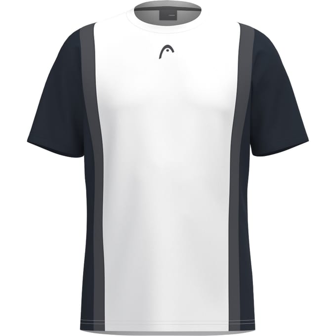 HEAD Club 25 Tech T-shirt Heren-Donkerblauw,Wit