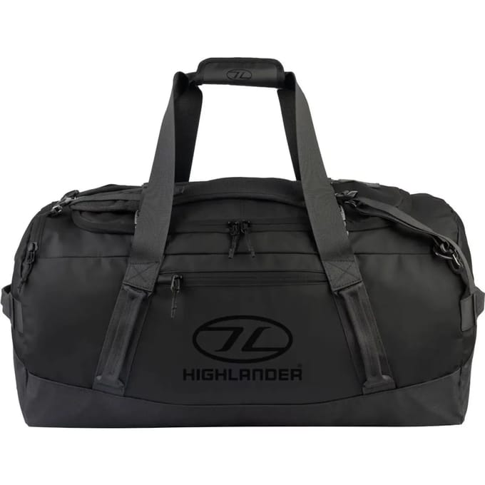Highlander weekendtas Hauler Duffel - 65 liter - Zwart