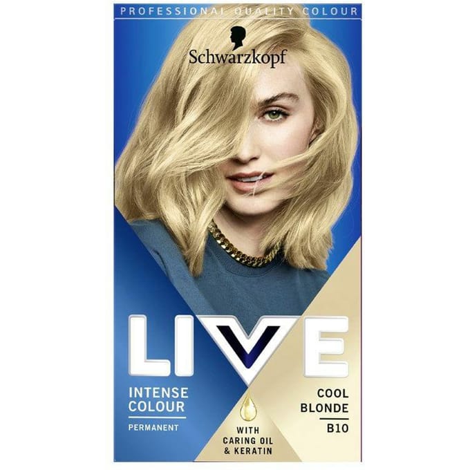Schwarzkopf LIVE B10 Cool Blonde 1 st
