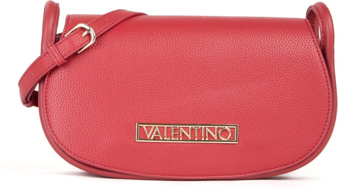 VALENTINO Schoudertas Vinile Flap Bag Rosso Scuro Donkerrood