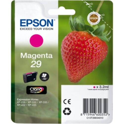 Epson Inktcartridge 29 (C13T29834012) Magenta